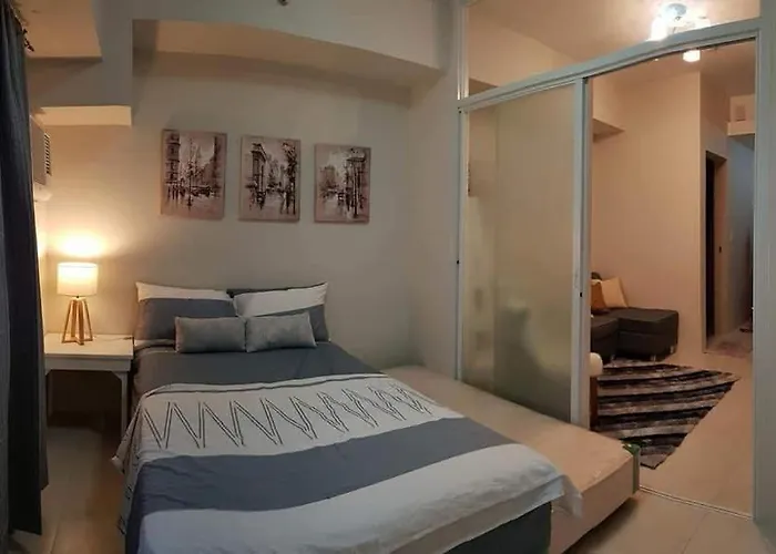 1br - 17th Fr Mountain-view At Sundance Residences Hotel apartamentowy Cebu