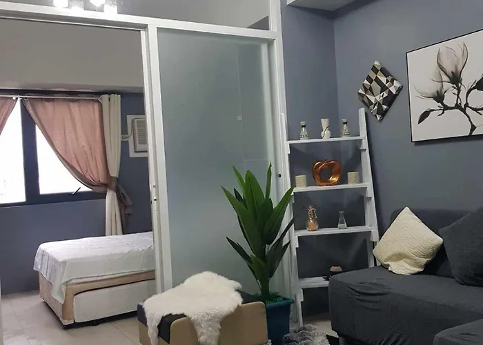 Hotel apartamentowy 1br - 17th Fr Mountain-view At Sundance Residences Cebu